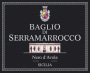 Tenuta di Serramarrocco Sicilia Baglio di Serramarrocco Nero d'Avola 2013 Front Label