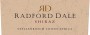 Radford Dale Shiraz 2013 Front Label