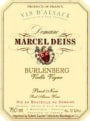 Marcel Deiss Burlenberg Pinot Noir 1997 Front Label