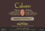 Ruffino Cabreo Red 2012 Front Label