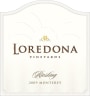 * Riesling 2009 Front Label