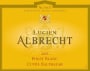 Lucien Albrecht Cuvee Balthazar Reserve Pinot Blanc 2015 Front Label