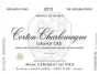 Marc Colin Corton Charlemagne Grand Cru 2012 Front Label