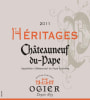 Ogier Heritages Chateauneuf-du-Pape 2011 Front Label