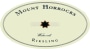 Mount Horrocks Watervale Riesling 2015 Front Label
