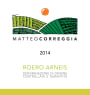 Matteo Correggia Roero Arneis 2014 Front Label