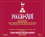 Villa Poggio Salvi Rosso di Montalcino 2013 Front Label