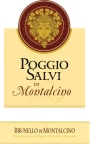 Villa Poggio Salvi Brunello di Montalcino 2008 Front Label