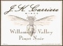 J.K. Carriere Willamette Valley Pinot Noir 2007 Front Label