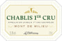 La Chablisienne Chablis Mont de Milieu Premier Cru 2013 Front Label