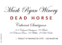 Mark Ryan Dead Horse Ciel du Cheval Vineyard 2011 Front Label