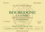 Marc Colin Bourgogne La Combe Blanc 2005 Front Label