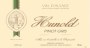 Bruno Hunold Pinot Gris 2014 Front Label