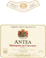 Marques de Caceres Antea Barrel Fermented 2009 Front Label