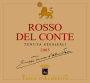 Regaleali Rosso del Conte 2005 Front Label