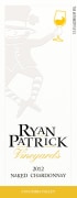 Ryan Patrick Naked Chardonnay 2012 Front Label