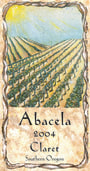 Abacela Abacela Claret 2004 Front Label