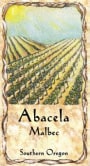 Abacela Malbec 2013 Front Label
