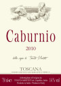 Tenuta Monteti Toscana Caburnio 2010 Front Label