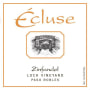 Ecluse Wines Lock Vineyard Zinfandel 2013 Front Label