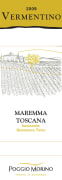 Tenuta Poggio Morino Maremma Toscana Vermentino 2009 Front Label