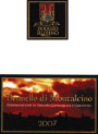 Tenuta Poggio Rubino Brunello di Montalcino 2007 Front Label