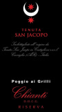 Tenuta San Jacopo Poggio ai Grilli Chianti Riserva 2011 Front Label