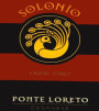 Tenuta Solonio Lazio Ponte Loreto Cesanese 2013 Front Label