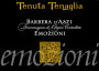 Tenuta Tenaglia Barbera d'Asti Emozioni 2010 Front Label