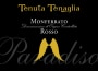 Tenuta Tenaglia Monferrato Paradiso Rosso 2009 Front Label