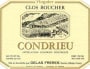 Delas Condrieu Clos Boucher Viognier 1998 Front Label