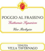 Tenuta Villa Tavernago Poggio al Frassino Gutturnio Superiore 2013 Front Label