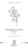 Tenute Costa Toscana Terre di Fiori Vermentino 2013 Front Label