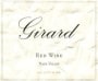 Girard Napa Red 1998 Front Label