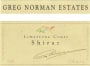 Greg Norman Estates Limestone Coast Shiraz 1999 Front Label