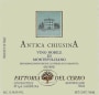 Tenute del Cerro Vino Nobile di Montepulciano Fattoria del Cerro Antica Chiusina 2005 Front Label