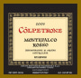 Tenute del Cerro Montefalco Colpetrone Rosso 2008 Front Label