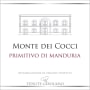 Tenute Girolamo Primitivo di Manduria Monte dei Cocci 2011 Front Label