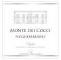 Tenute Girolamo Puglia Monte dei Cocci Negroamaro 2012 Front Label