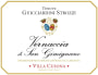 Tenute Guicciardini Strozzi Vernaccia di San Gimignano Villa Cusona 2014 Front Label