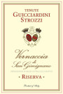 Tenute Guicciardini Strozzi Vernaccia di San Gimignano Riserva 2013 Front Label