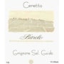 Ceretto Barolo Grignore 1997 Front Label