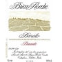 Ceretto Barolo Brunate 2001 Front Label