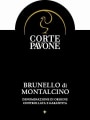 Tenute Loacker Brunello di Montalcino Corte Pavone 2008 Front Label