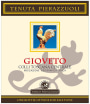 Tenute Pieraazuoli Colli della Toscana Centrale Tenuta Cantagallo Gioveto 2008 Front Label