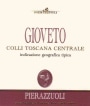 Tenute Pieraazuoli Colli della Toscana Centrale Tenuta Cantagallo Gioveto 2010 Front Label