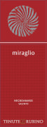 Tenute Rubino Miraglio Negroamaro 2011 Front Label