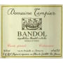 Domaine Tempier La Cabassaou Bandol Cuvee Speciale 2001 Front Label