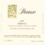 Parusso Bussia Vigna Rocche 1997 Front Label