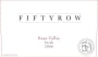 Fiftyrow Vineyards Syrah 2005  Front Label